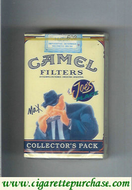 Camel Collectors Pack Joes Place Max cigarettes soft box